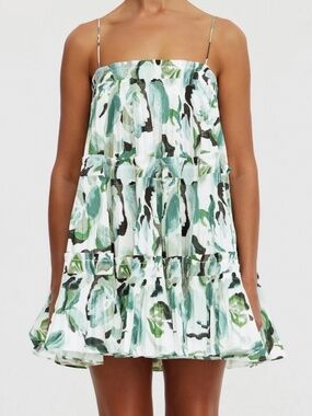 Acler Shandon Pleated Minidress